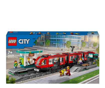 Klocki LEGO® LEGO City 60423 Tramwaj miejski ze stacją